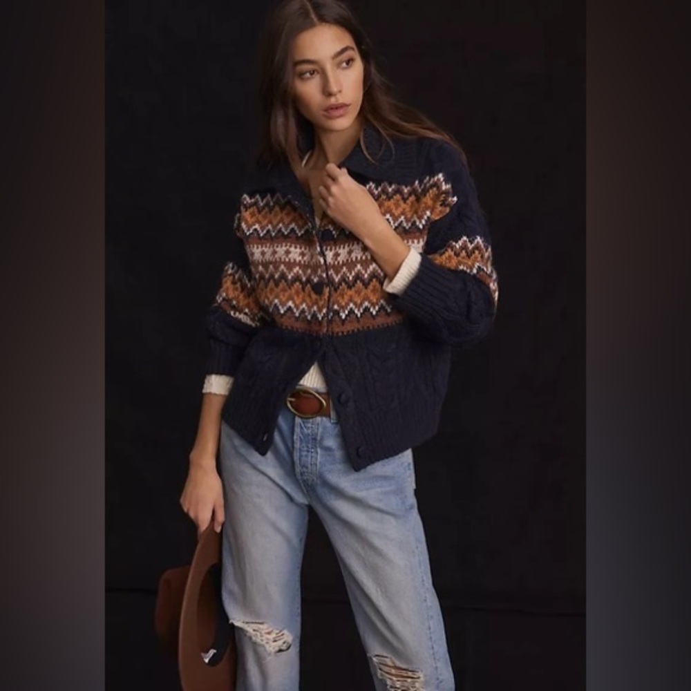 Maeve Fair Island Cardigan